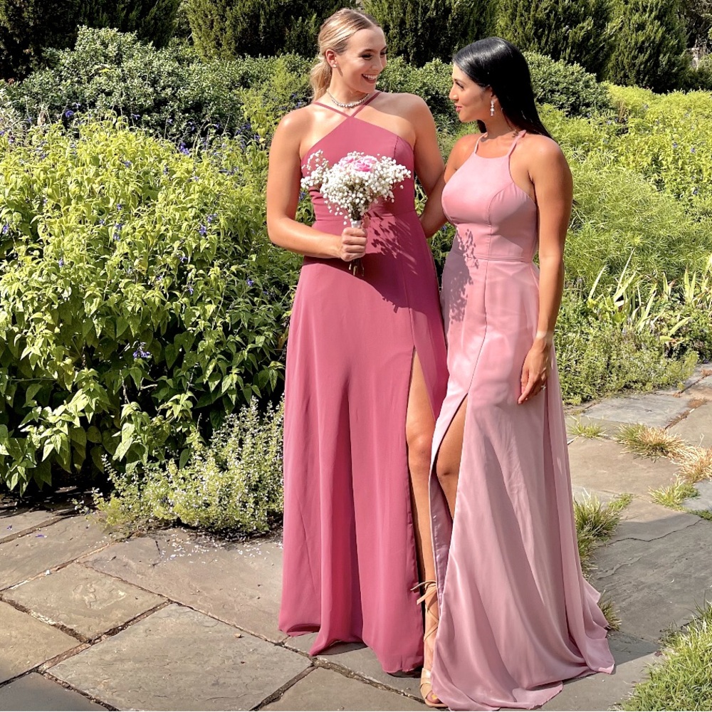 Bridesmaid Dress, Azazie, Desert Rose, Perfect Fit